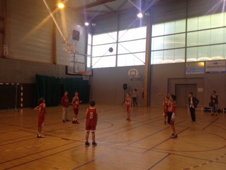 La team à  l'échauffement 